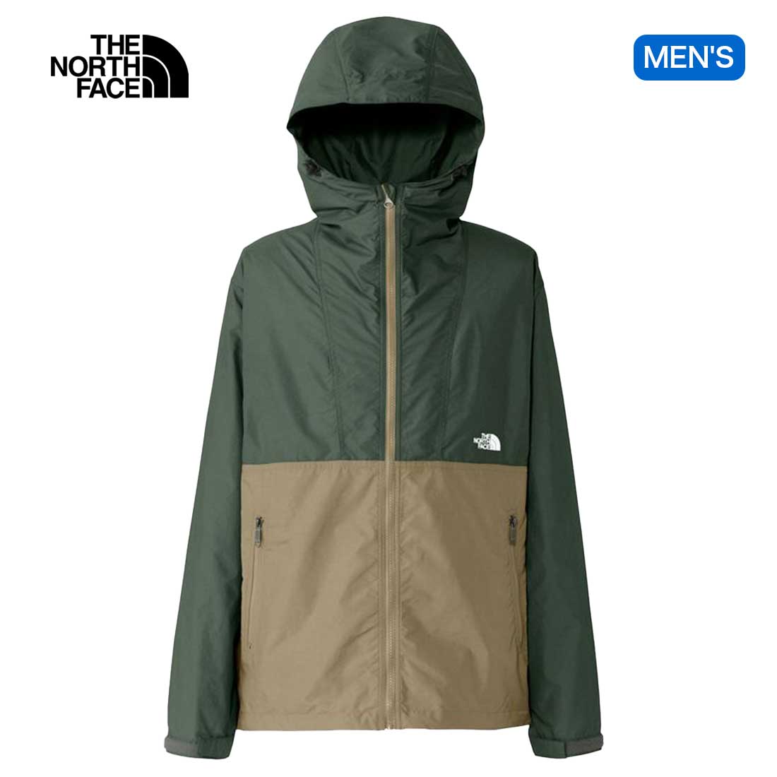 楽天スポーツショップアラジン25FW ザ・ノース・フェイス コンパクトジャケット（M L XL）メンズ NP72530 カラー AC ウィンドブレーカー 撥水 防風 ストリート アウター 登山 軽量 おしゃれ THE NORTH FACE 正規販売店
