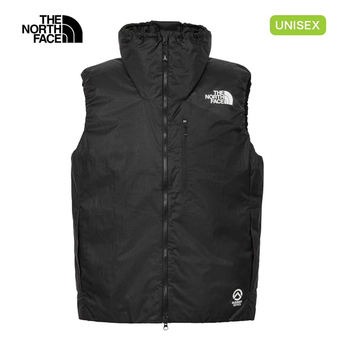25FW ザ・ノース・フェイス ヘッジオーバーベスト ユニセックス(M L XL)NY82522 ブラック アウター 防寒 軽量 撥水 THE NORTH FA...