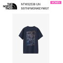【メール便】25ss ザ・ノース・フェイス ショートスリーブTNFモンキーマジックティー レディース NTW32538 カラー UN THE NORTH FACE 正規品(4)