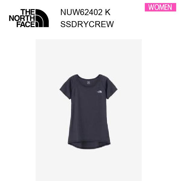 【メール便】25ss ザ・ノース・フェイス ショートスリーブドライクルー レディース NUW62402 カラー K THE NORTH FACE 正規品