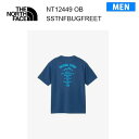 【メール便】25ss ザ・ノース・フェイス ショートスリーブTNFバグフリーティー メンズ NT12449 カラー OB THE NORTH FACE 正規品