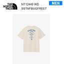 【メール便】25ss ザ・ノース・フェイス ショートスリーブTNFバグフリーティー メンズ NT12449 カラー WD THE NORTH FACE 正規品