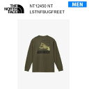 【メール便】25ss ザ・ノース・フェイス ロングスリーブTNFバグフリーティー メンズ NT12450 カラー NT THE NORTH FACE 正規品