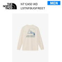 【メール便】25ss ザ・ノース・フェイス ロングスリーブTNFバグフリーティー メンズ NT12450 カラー WD THE NORTH FACE 正規品