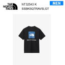 【メール便】25ss ザ・ノース・フェイス ショートスリーブバックスクエアトラバースロゴティー メンズ NT32543 カラー K THE NORTH FACE 正規品(4)