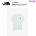 【メール便】25ss ザ・ノース・フェイス ショートスリーブフラワーロゴティー レディース NTW32531 カラー W THE NORTH FACE 正規品(4)