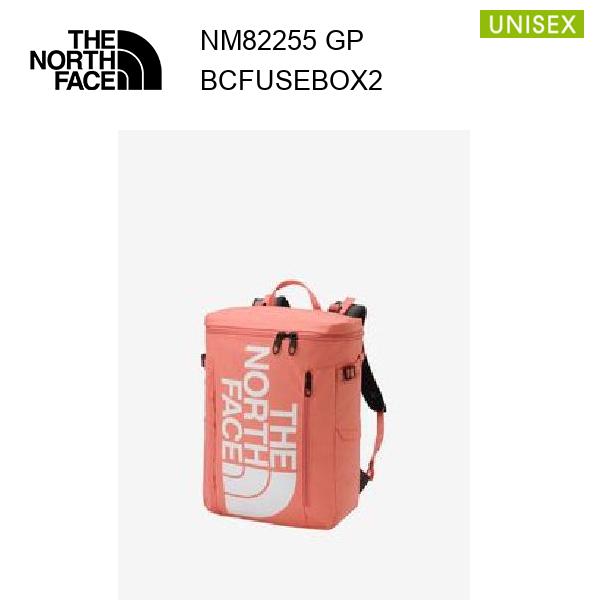 26ss ザ・ノース・フェイス BCヒューズボックス2 NM82255 カラー GP THE NORTH FACE 正規品 THE NORTH FACEの代表的なロングセラーモデルとして、高い人気を誇るデイパック（リュック）です。メイン素材は、環境に配慮した1000デニールのリサイクルポリエステルに、TPEファブリックラミネートを施した高強度の生地を採用。濡れや汚れに強いTPEファブリックラミネート素材は、重い荷物でも気兼ねなく収納できる高い耐摩耗性が特長です。型崩れしにくいボックス形状で、荷物の出し入れが容易にできる大きな開口部。内部には、取り外し可能なインナーオーガナイザーを備え、15インチまでのノート型PCが収納できるパッド付きスリーブを装備しています。 Fabric 1000DTPEファブリックラミネート（リサイクルポリエステル100％）、840Dリサイクルナイロン Color ジョージアピーチ ※ブラウザやお使いのモニター環境により、掲載画像と実際の商品の色味が異なる場合があります。