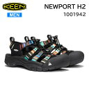 KEEN L[ j[|[g GC`c[ T_ Y NEWPORT H2 Raya Black 1001942 AEghA p ӑΉ V[Y Ki