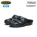 KEEN キーン ヨギ サンダル メンズ YOGUI Black/Magnet 1028957 オフィス ガーデニング キャンプ シューズ 正規品 オリジナルハイパフォーマンスクロッグ。高い汎用性 - アフタースポーツシューズ、オフィスシューズ、ガーデニングシューズ、キャンプシューズなど、履くシーンを選びません。つま先全体を広げるスペースを作ることによって、万人受けするフィット感と快適な履き心地を実現。発泡素材使用のミッドソールは軽量性とクッション性を実現。衝撃の吸収を可能とする発泡素材使用のインソールはアーチサポートを備え、終日の快適性を実現。天然原料による抗菌防臭加工のEco Anti-odorを採用。 カラー：Black/Magnet ※ブラウザやお使いのモニター環境により、掲載画像と実際の商品の色味が異なる場合があります。