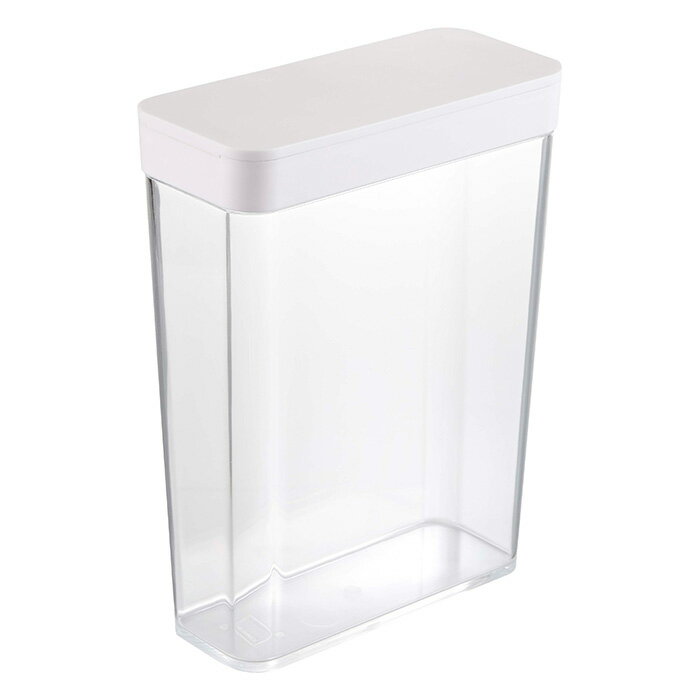 【365日出荷&当店限定特典付き】山崎実業 ペットフードストッカー 1.2kg タワー tower 公式 スリム スライド蓋 片手で注げる キャットフード ドッグフード 餌入れ 保存容器 犬 猫 ペット用品 ホワイト ブラック 5607 5608 - Image 3