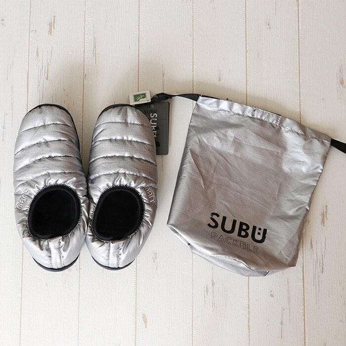 サンダル SUBU 2020年 [今だけ送料無料] パッカブル packble 折りたたみ おしゃれ 外履き 室外用 スリッパ 暖かい ダウン 撥水 ルームシューズ 冬用 歩きやすい 人気 靴 ブラック スブ 母の日 父の日 プレゼント ギフト