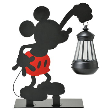ソーラーライト 屋外 ディズニー ガーデン 光センサー付 庭 ライト かわいい おしゃれ シルエットソーラー オーナメント Disney ミッキー ミニー ドナルド プーさん 防雨仕様 ランプ プレゼント SD-6071 セトクラフト