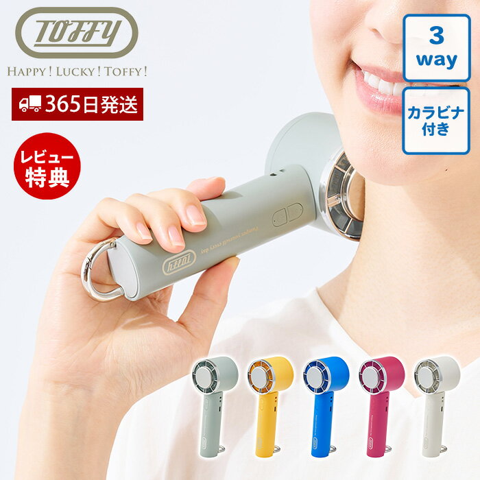 Toffy ひんやり3Wayファン HFN13