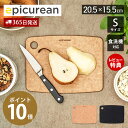 【365日出荷&当店限定特典付】まな板 エピキュリアン S 20cm 薄型 薄い 木のまな板 木製 食洗機対応 耐熱 丈夫 カッティングマット 黒 黒いまな板 ...