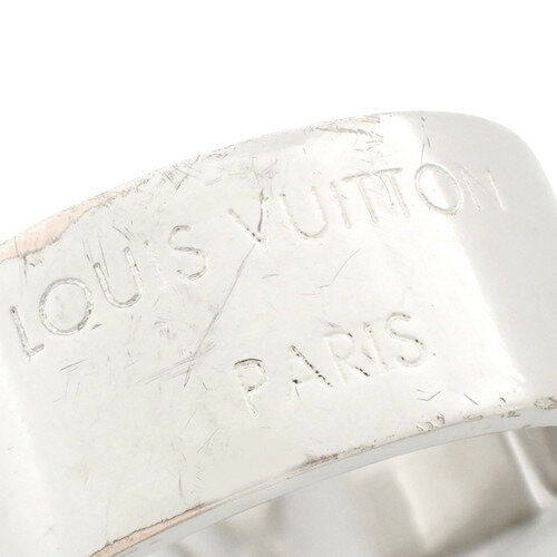 わせた LOUIS L メタル シルバー銀 M80181 メンズ 21.5号 40802019040：a la mode VUITTON(ルイ・ヴィトン) バーグ・シグネチャー チェーン リング・指輪 ジュエリー アクセサリー ファッション小物 LVロゴ ランスのパ