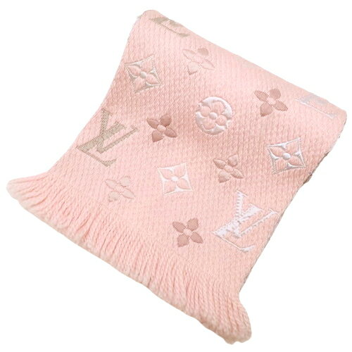 LOUIS VUITTON(ルイ・ヴィトン) モノグラム エシャルプ・ロゴマニア・レインボー マフラー アパレル ファッション小物 ストール ウール シルク クリスタルピンク ピンク桃 M73057 レディース 40802052298【中古】【アラモード】のサムネイル