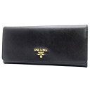 PRADA(v_) ܂蒷z z 2܂ S OEHbg TtBA[mU[ SAFFIANO METAL NERO l ubN S[h 1MH132 fB[X 40802071141yÁzyA[hz