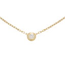 CARTIER(カルティエ) ダムール ネックレス XS ネックレス アクセサリー ジュエリー 1PD ダイヤモンド K18 イエローゴールド YG ゴールド金 B7224517(2023年11月現在現行品) レディース 40802069834【中古】【アラモード】