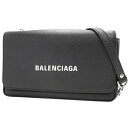 BALENCIAGA(バレンシアガ) エブリデイ チェーンショルダーバッグ ショルダーバッグ 肩掛け 斜め掛け クラッチ カーフ ブラック黒 シルバー金具 537387 レディース 40802074716【中古】【アラモード】