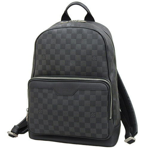 LOUIS VUITTON(ルイ・ヴィトン) ダミエ・アンフィニ キャンパス・バックパック リュック ブラック黒 マットシルバー金具 N40299 レディース 40802072038【中古】【アラモード】