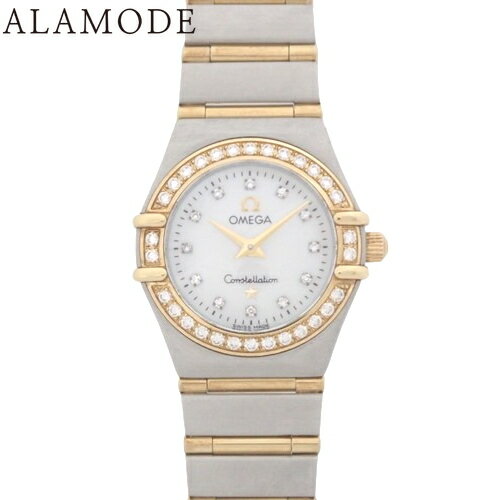 【保証書付】 オメガ コンステレーション ミニ 1267.75.00 SS/YG クオーツ 腕時計  ...