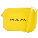 BALENCIAGA(バレンシアガ) EVERYDAY エブリデイ XS カメラバッグショルダーバッグ 肩掛け 斜め掛け カーフ イエロー黄 シルバー金具 552372 7160 レディース 40802080035【中古】【アラモード】