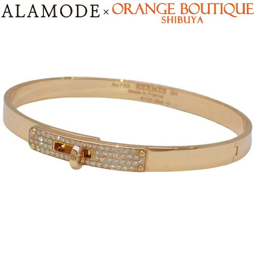 HERMES(エルメス) ケリー ブレスレット ダイヤ バングル アクセサリー ジュエリー SH K18 ピンクゴールド PG レディース 40802086781【中古】【アラモード】のサムネイル