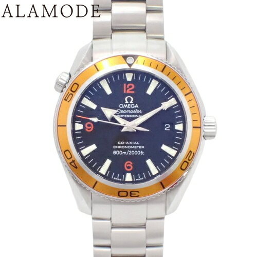 【保証書付】 オメガ シーマスター プラネットオーシャン 2209.50 自動巻き 腕時計 2008 ...