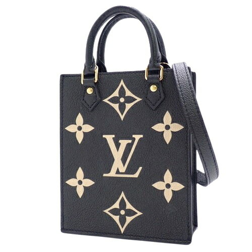 LOUIS VUITTON(ルイ・ヴィトン) モノグラム・アンプラント プティット・サックプラ ハンドバッグ ミニトート ショルダー 肩掛け 斜め掛け 2way モノグラムアンプラント ブラック黒 ゴールド金具 M81416 レディース 40601112634【中古】【アラモード】