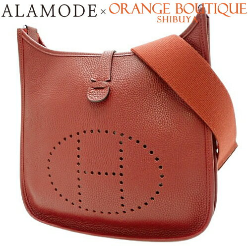 HERMES(エルメス) エブリン3 PM レッド赤 トリヨンクレマンス パラジウム金具 シルバー金具 T刻印 ショルダーバッグ 肩掛け 斜め掛け エヴリン レディース 40802094032【中古】【アラモード】のサムネイル