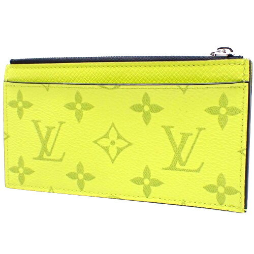 LOUIS VUITTON(ルイ・ヴィトン) タイガラマ コインカード・ホルダー 小銭入れ・コインケース コインパース カードケース 財布 小物 モノグラムキャンバス タイガレザー イエロー黄 シルバー金具 M30950 メンズ 40802094556【中古】【アラモード】