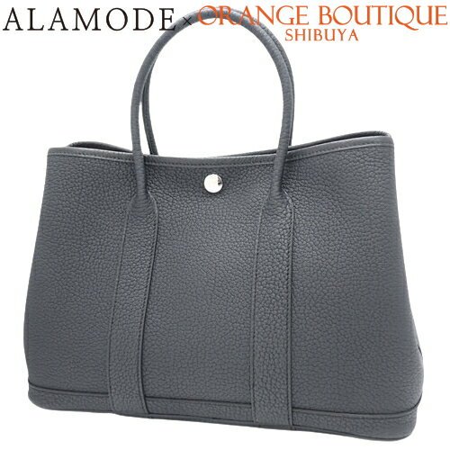 【新品】HERMES(エルメス) ガーデンパーティ TPM ブルーインディゴ ネゴンダ パラジウム金具 シルバー金具 B刻印 ハンドバッグ トートバッグ レディース 40803001706【アラモード】のサムネイル