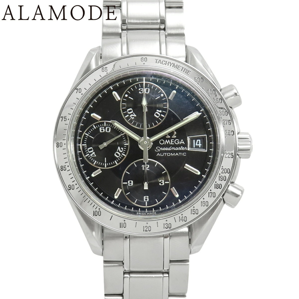 【保証書付】オメガ スピードマスター デイト 3513.50 SS 自動巻き 腕時計 2001年7月 ...