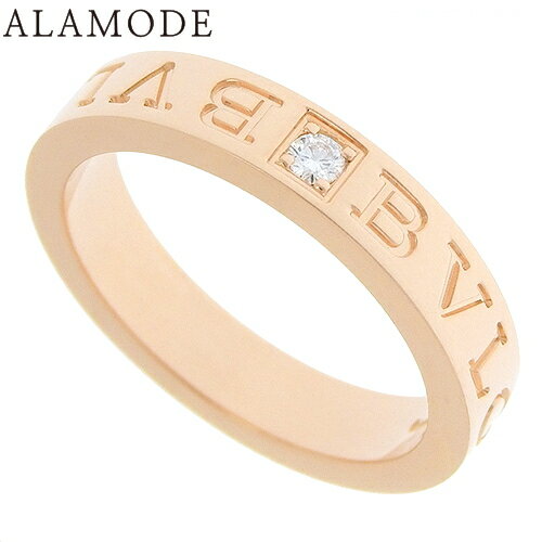 BVLGARI(ブルガリ) ビー・ゼロワン エッセンシャル リング 341825(2024年8月現在現行品) K18 ピンクゴールド PG リング・指輪 アクセサリー ジュエリー 1PD B-zero1 13.5(53.5)号 ピンクゴールド レディース 40802101095【中古】【アラモード】