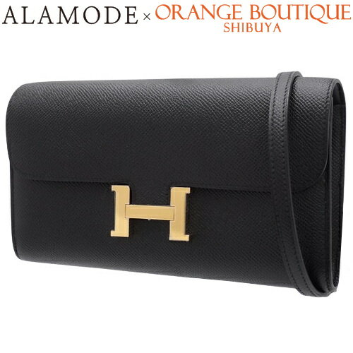 【新品】HERMES(エルメス) コンスタンス ロング トゥーゴー ブラック黒 ヴォーエプソン ゴールド金具 B刻印 長財布 2way ロングウォレット ショルダー クラッチ ユニセックス 40803001899【アラモード】のサムネイル