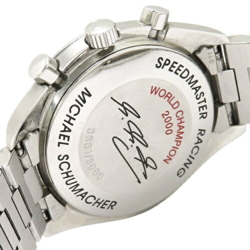 【保証書付】オメガ スピードマスター レーシング 3518.50.00 ステンレススチール SS 自動巻き 腕時計 2001年5月購入 ブラック メンズ 41100073348【中古】【アラモード】