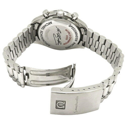 【保証書付】オメガ スピードマスター レーシング 3518.50.00 ステンレススチール SS 自動巻き 腕時計 2001年5月購入 ブラック メンズ 41100073348【中古】【アラモード】