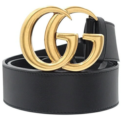 GUCCI(グッチ) GGマーモント ダブルG ワイドベルト ベルト アパレル ファッション小物 服飾小物 75・30 レザー ブラック黒 ゴールド金具 400593 AP00T 1000 メンズ 40802135927【中古】【アラモード】 GUCCI(グッチ) GGマーモント ダブルG ワイドベルト ベルト アパレル ファッション小物 服飾小物 75・30 レザー ブラック黒 ゴールド金具 400593 AP00T 1000 メンズ 40802135927【中古】【アラモード】