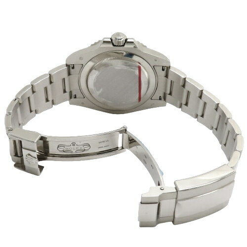 【保証書付】ロレックス 116719BLRO GMTマスター2 K18 ホワイトゴールド WG ランダム番 自動巻き 腕時計 2017年6月購入 ブラック シルバー メンズ 41100073917【中古】【アラモード】