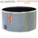HERMES(エルメス) エマイユTGM メタル バングル アクセサリー 七宝焼き ブレスレット ファッション小物 グレー レッド赤 イエロー黄 レディース 40802152847【中古】【アラモード】