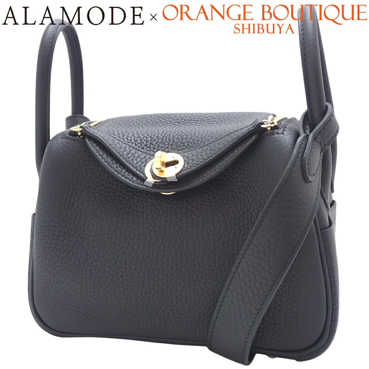 【新品】HERMES(エルメス) リンディ ミニ K刻印 ブラック黒 トリヨンクレマンス ゴールド金具 ショルダーバッグ 2WAY 肩掛け 斜め掛け ハンドバッグ レディース 40802155124【アラモード】のサムネイル