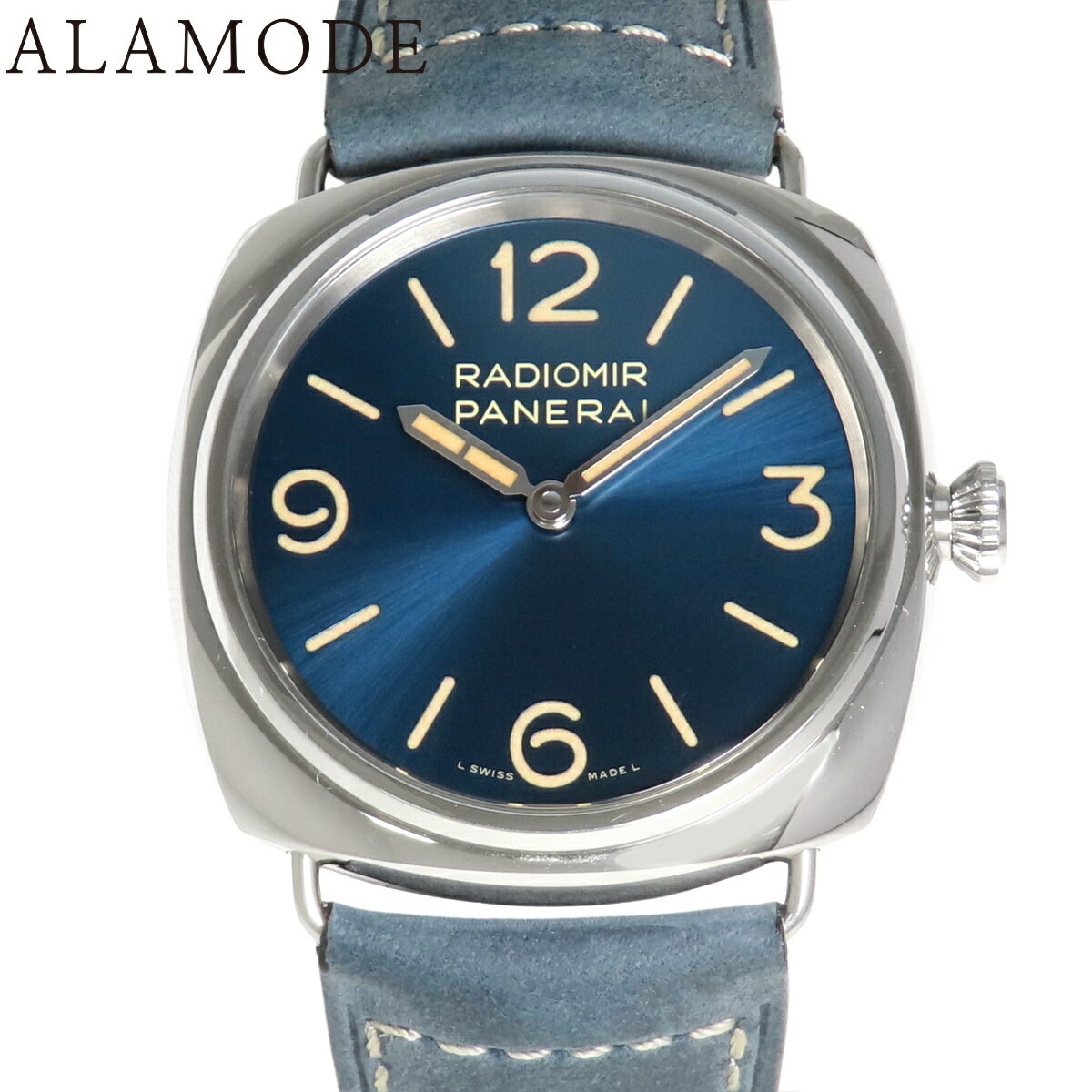 【2024年保証書付】パネライ ラジオミール オフィチーネ PAM01383 SS 手巻き 腕時計  ...