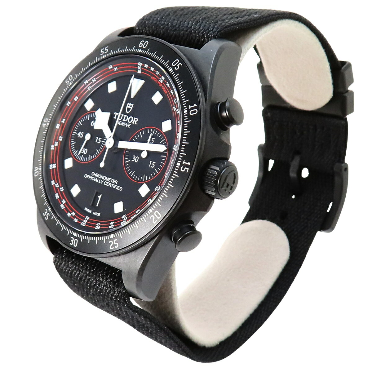 【2025年保証書付】TUDOR/チューダー ペラゴス FXD クロノ 25827KN カーボン/ファブリック 自動巻き 腕時計 ブラック メンズ 40802151931【中古】【アラモード】