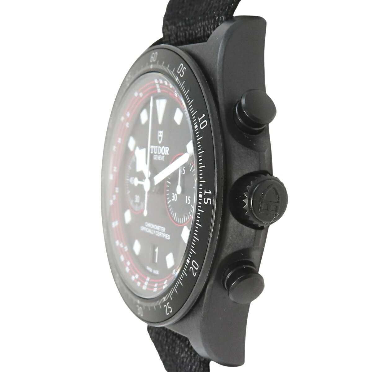 【2025年保証書付】TUDOR/チューダー ペラゴス FXD クロノ 25827KN カーボン/ファブリック 自動巻き 腕時計 ブラック メンズ 40802151931【中古】【アラモード】