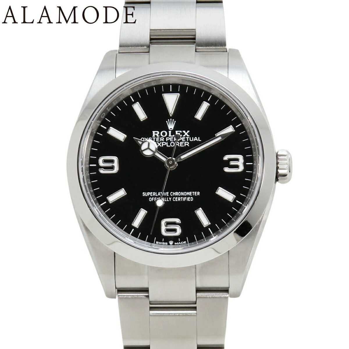 【保証書付】ロレックス 124270 エクスプローラー1 SS ランダム番 自動巻き 腕時計 202 ...