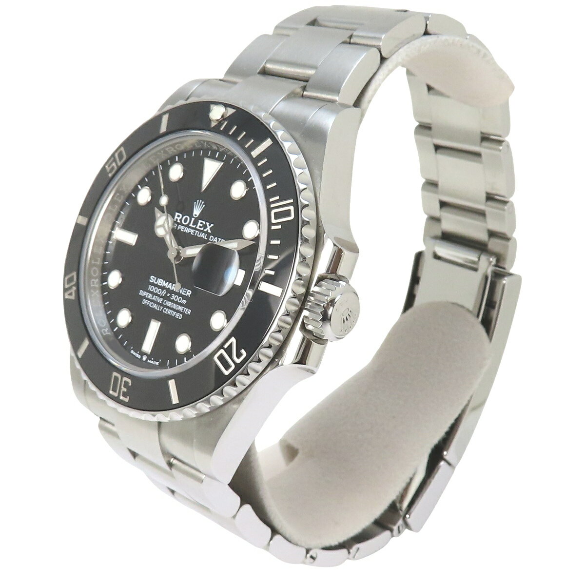 【保証書付】ロレックス 126610LN サブマリーナ デイト SS ランダム番 自動巻き 腕時計 2020年11月購入 ブラック メンズ 40101815645【中古】【アラモード】