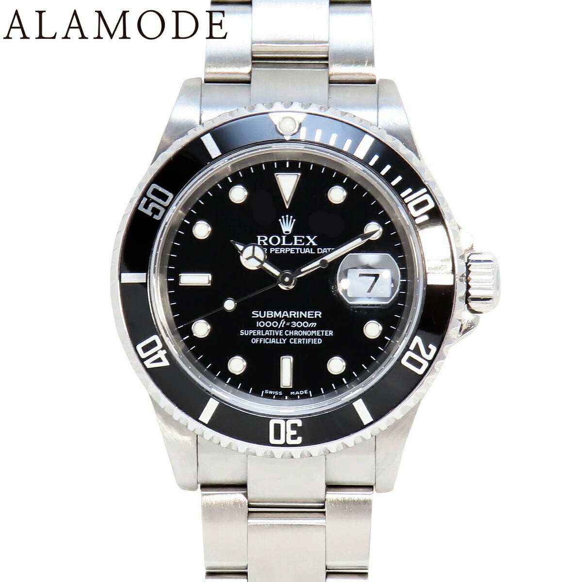 【保証書付】ロレックス 16610 サブマリーナー SS F番 自動巻...(2)