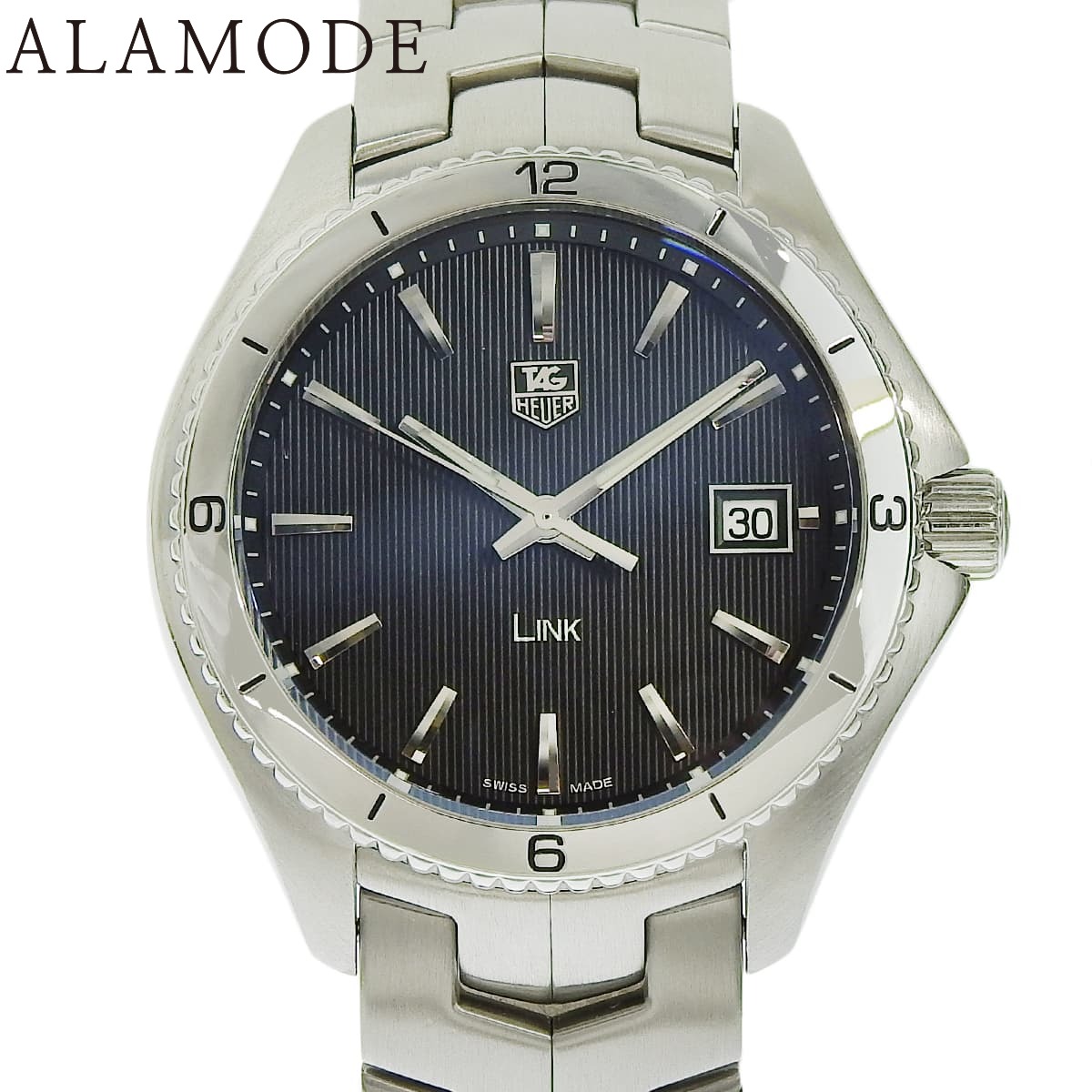 タグホイヤー リンク WAT1110.BA0950 SS クオーツ メンズ 41100089820【中古】【アラモード】