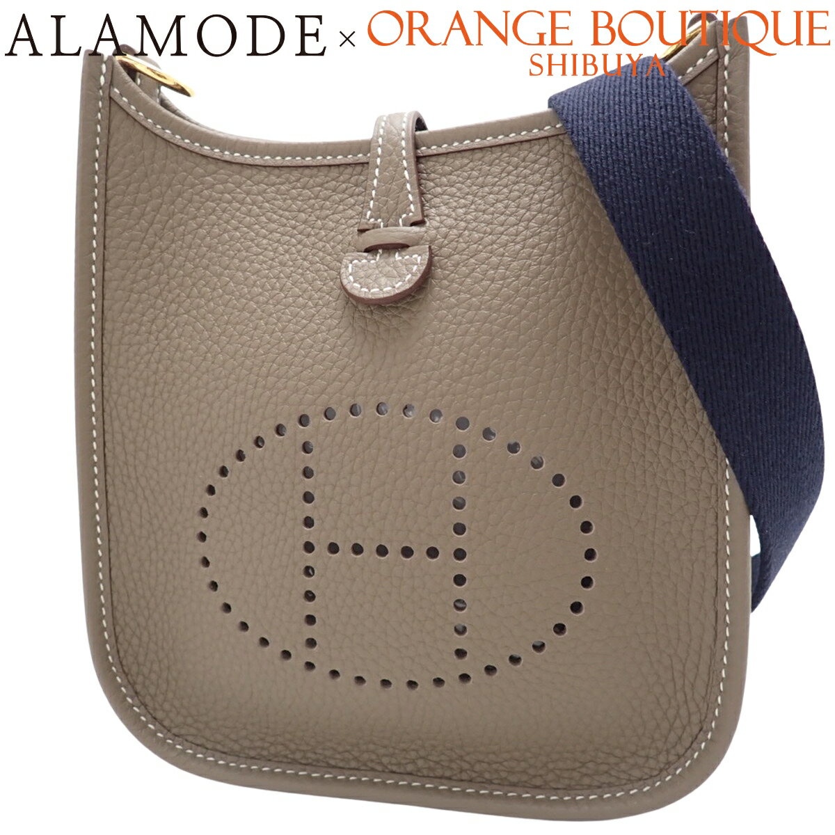 【新品】HERMES(エルメス) エブリン アマゾンTPM K刻印 エトープ/エトゥープ ブルーインディゴ グレージュ ネイビー紺 トリヨンクレマンス ゴールド金具 ショルダーバッグ 肩掛け 斜め掛け エヴリン レディース 40802166235【アラモード】のサムネイル