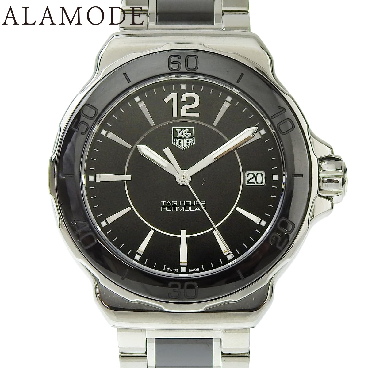 タグホイヤー フォーミュラ1 WAH1210.BA0859 SS/CE ブラック クオーツ レディー ...